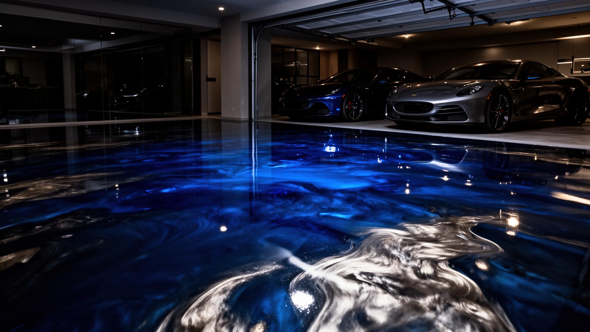 Premium epoxy floor finish